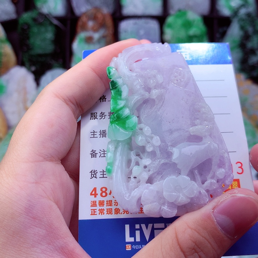 【闪购商品】翡翠颈饰未镶嵌挂件