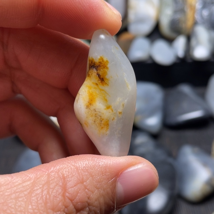 和田玉未镶嵌挂件25