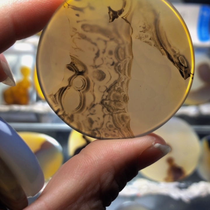 合金玛瑙/玉髓珠宝奇石130