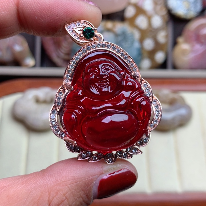 硅化珊瑚（珊瑚玉）颈饰未镶嵌