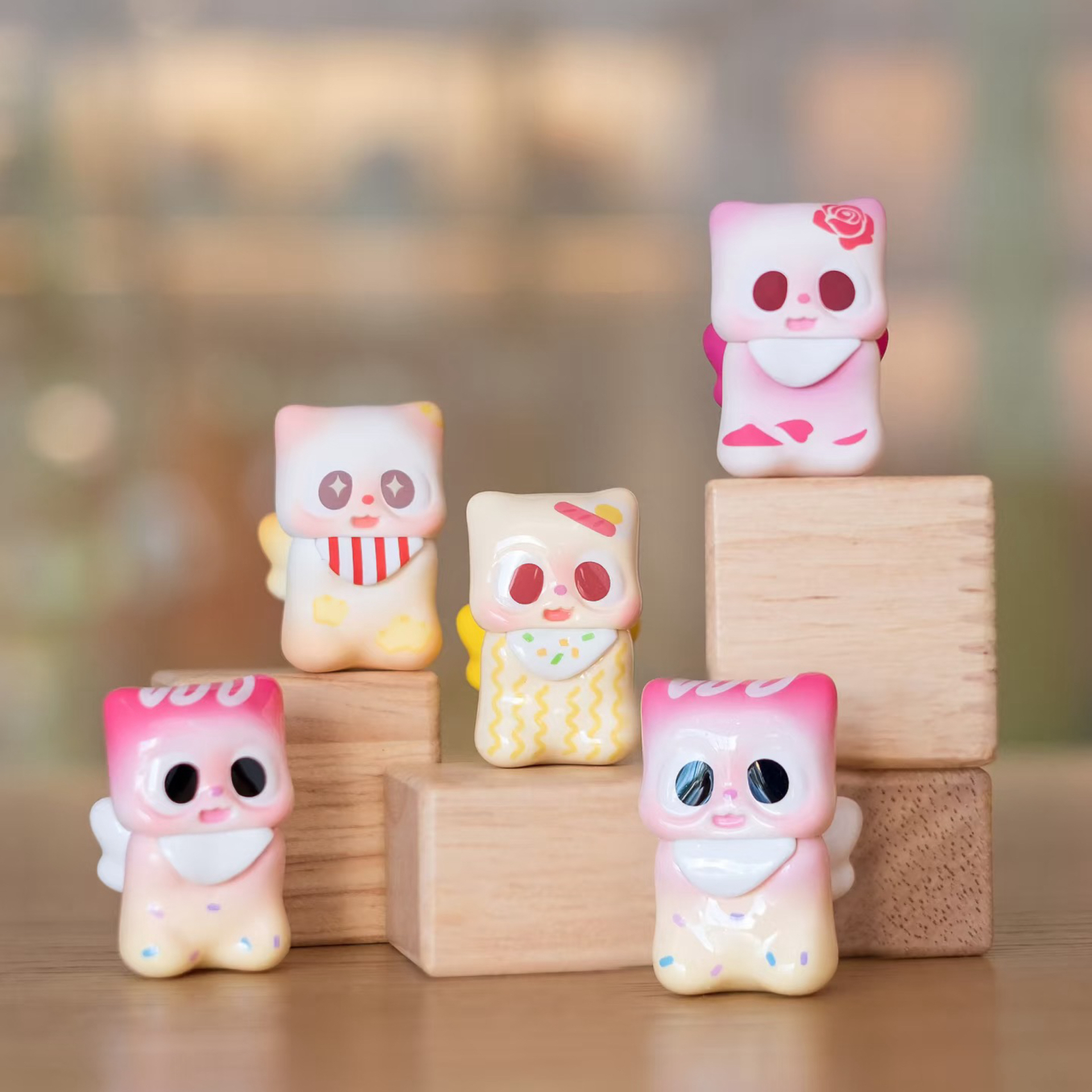 【代拆】Pitty喵喵小卖铺系列可爱萌粒潮玩公仔摆件