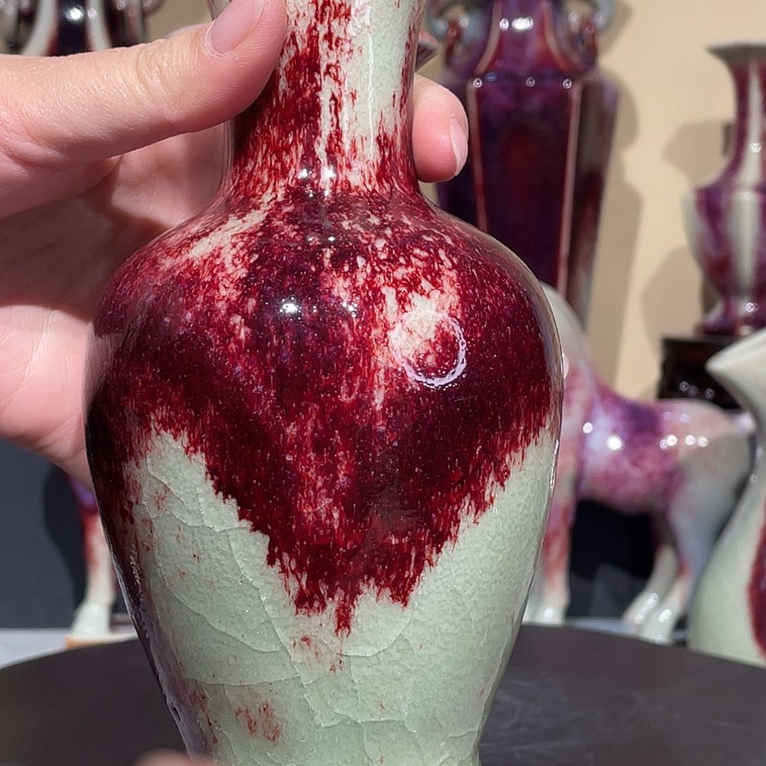 其他c**f传统煤烧钧瓷摆件精品