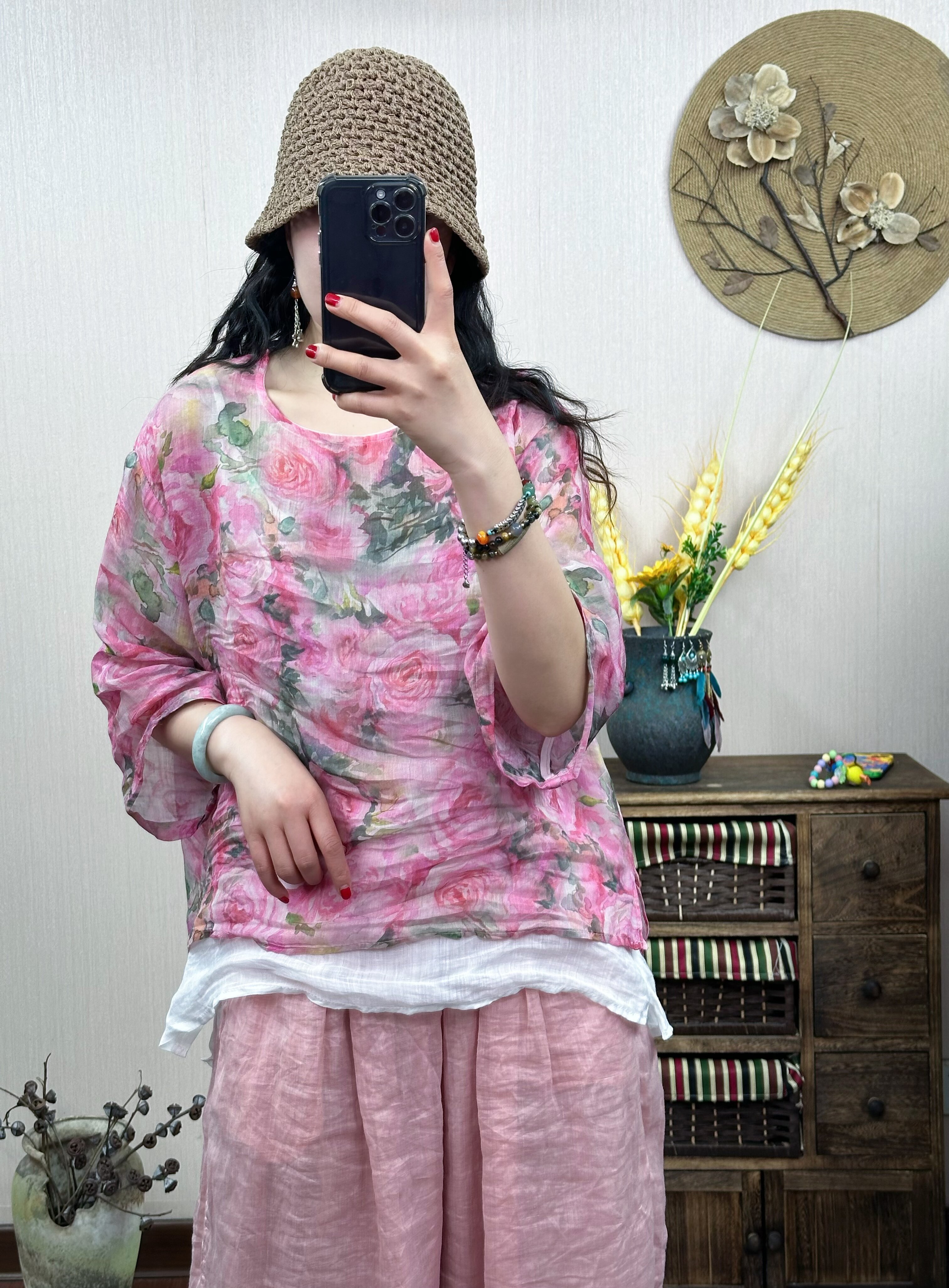 001-189苎麻女装 数字组合链接 图片仅供参考 百分百苎麻上衣