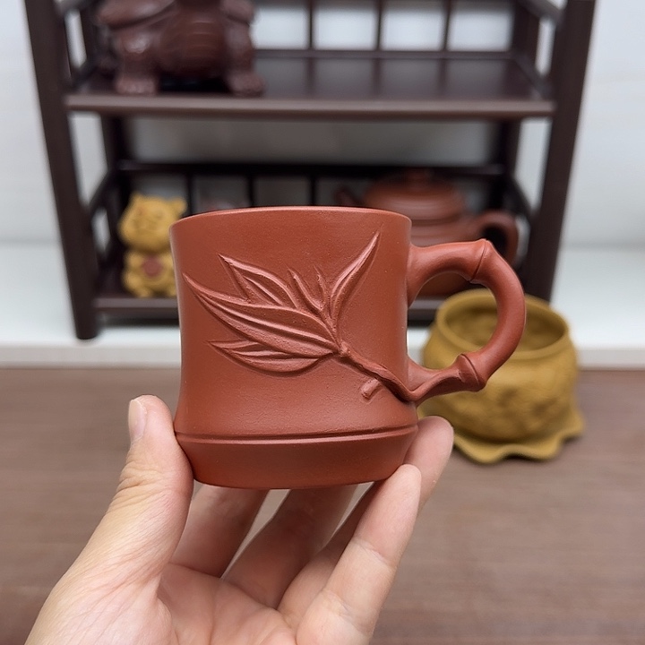 茶案朱泥主人杯主人杯