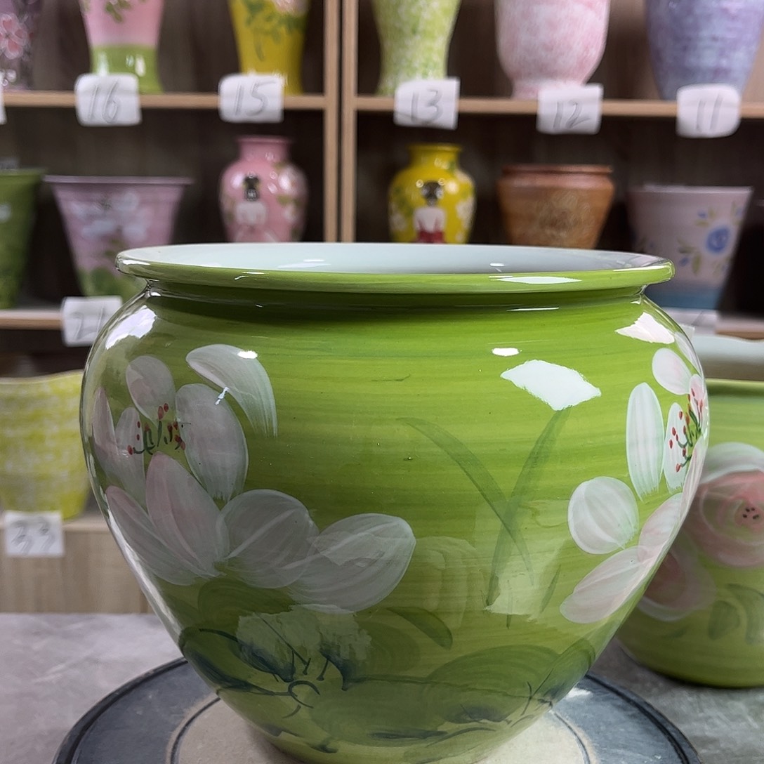 景德镇陶瓷花盆花盆