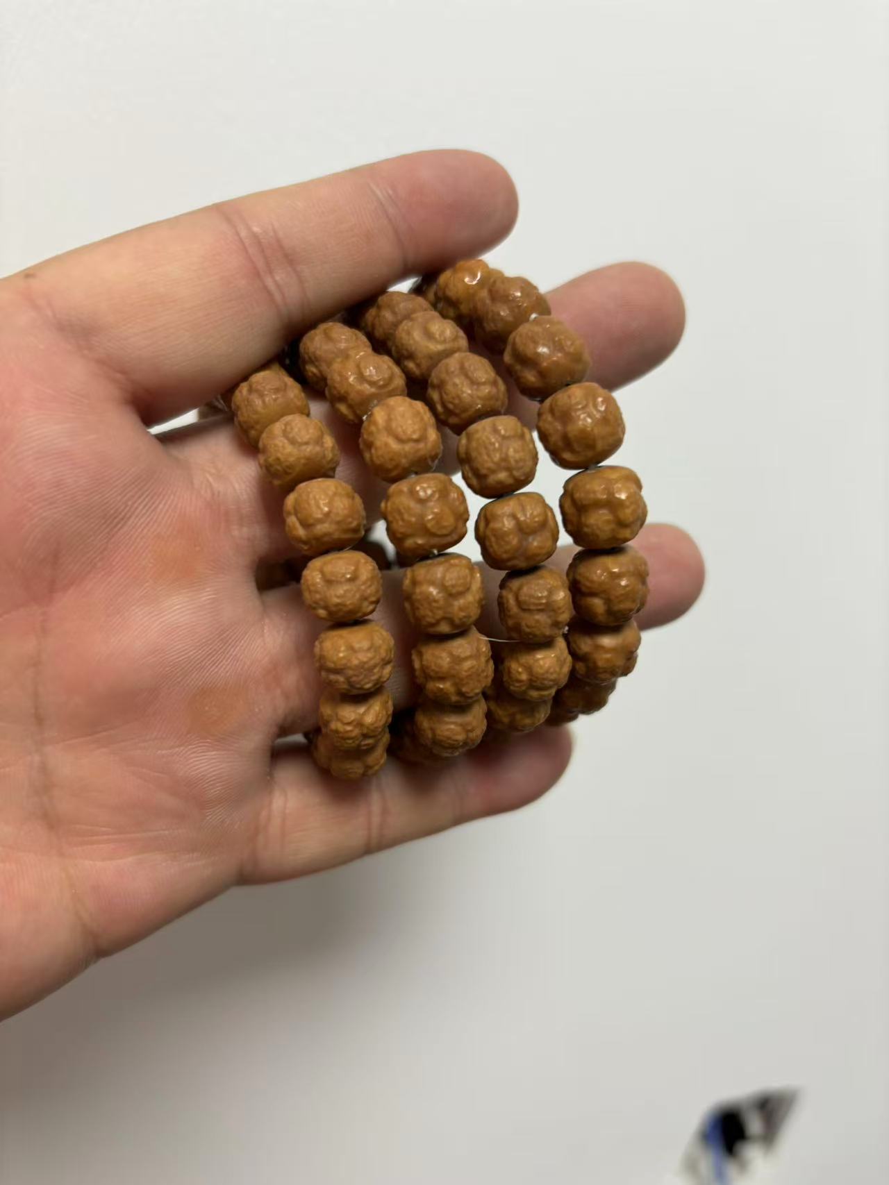 精工帝王龙脉老型全品猴头核桃手串