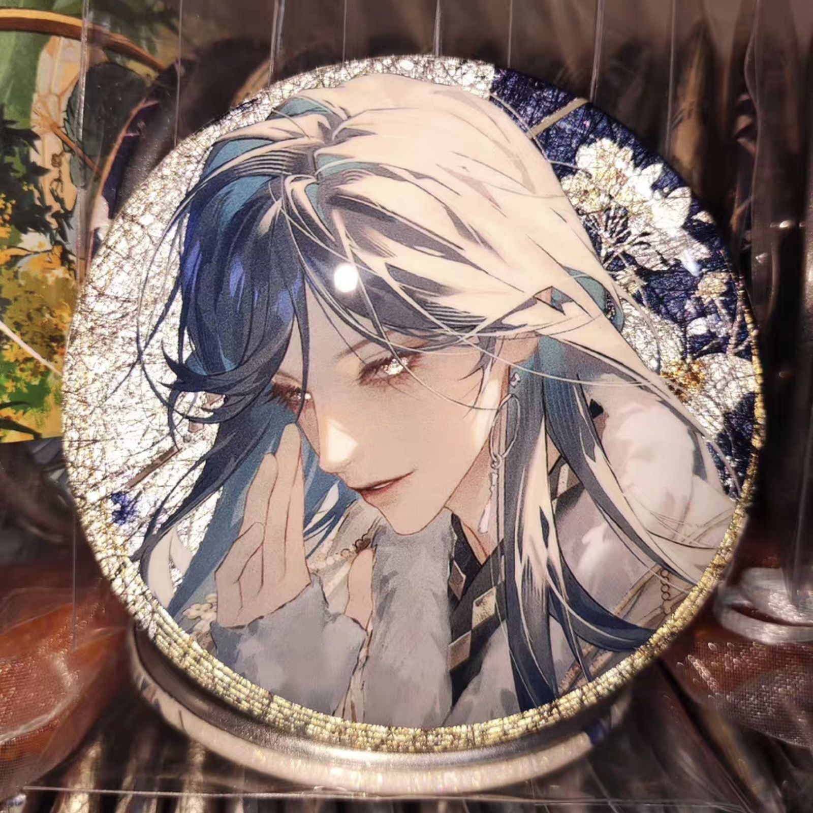 代号鸢双闪反光吧唧同人周边徽章张邈高颜值精美收藏谷子胸针挂件