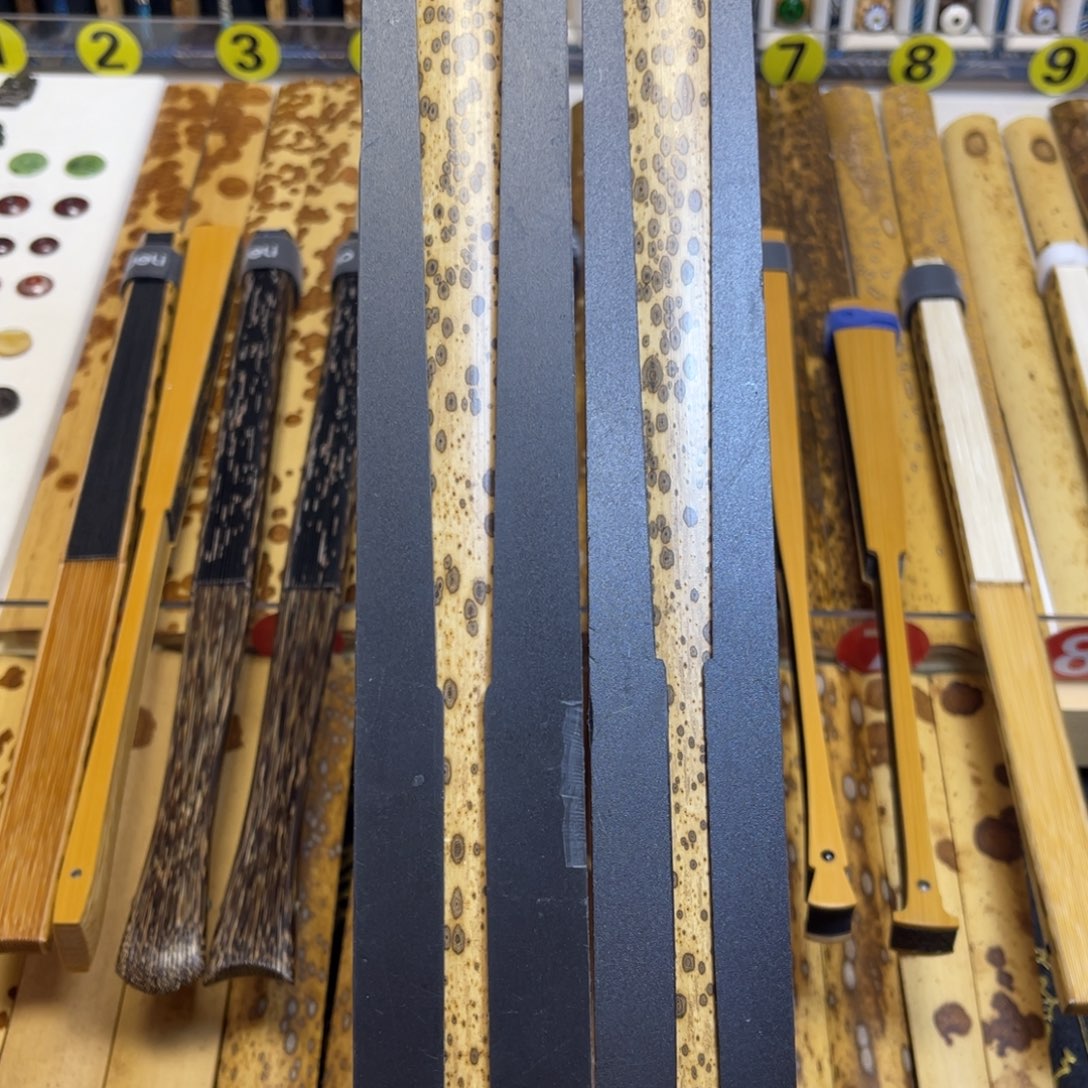 扇子9620老梅鹿 凸花