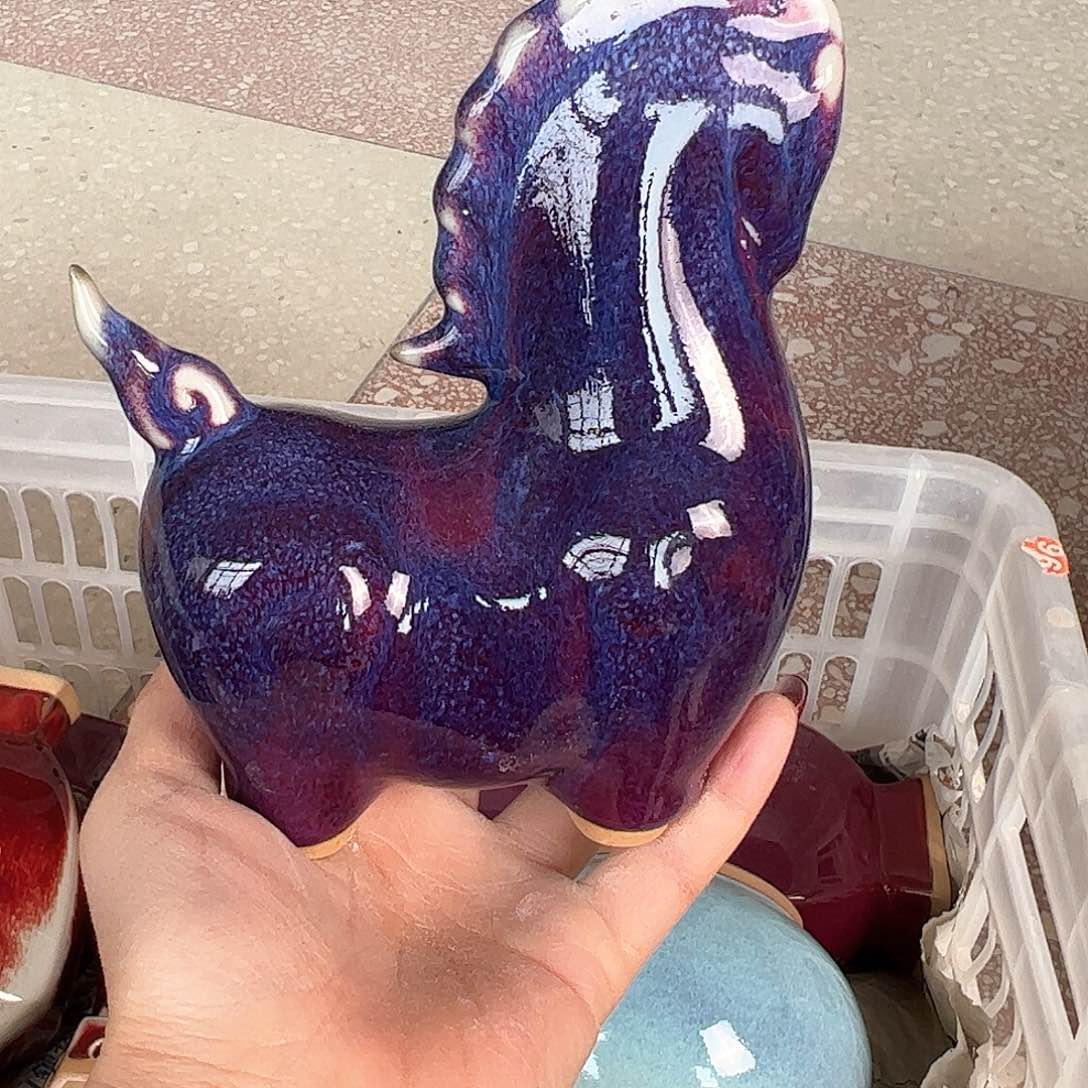 摆件郑家钧窑摆件