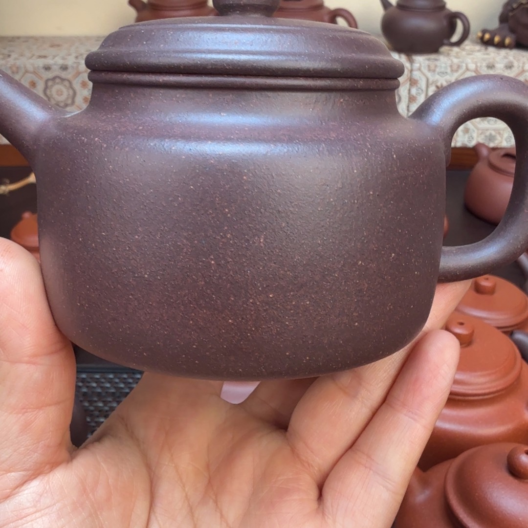 用***9茶壶紫砂原矿紫泥德中260