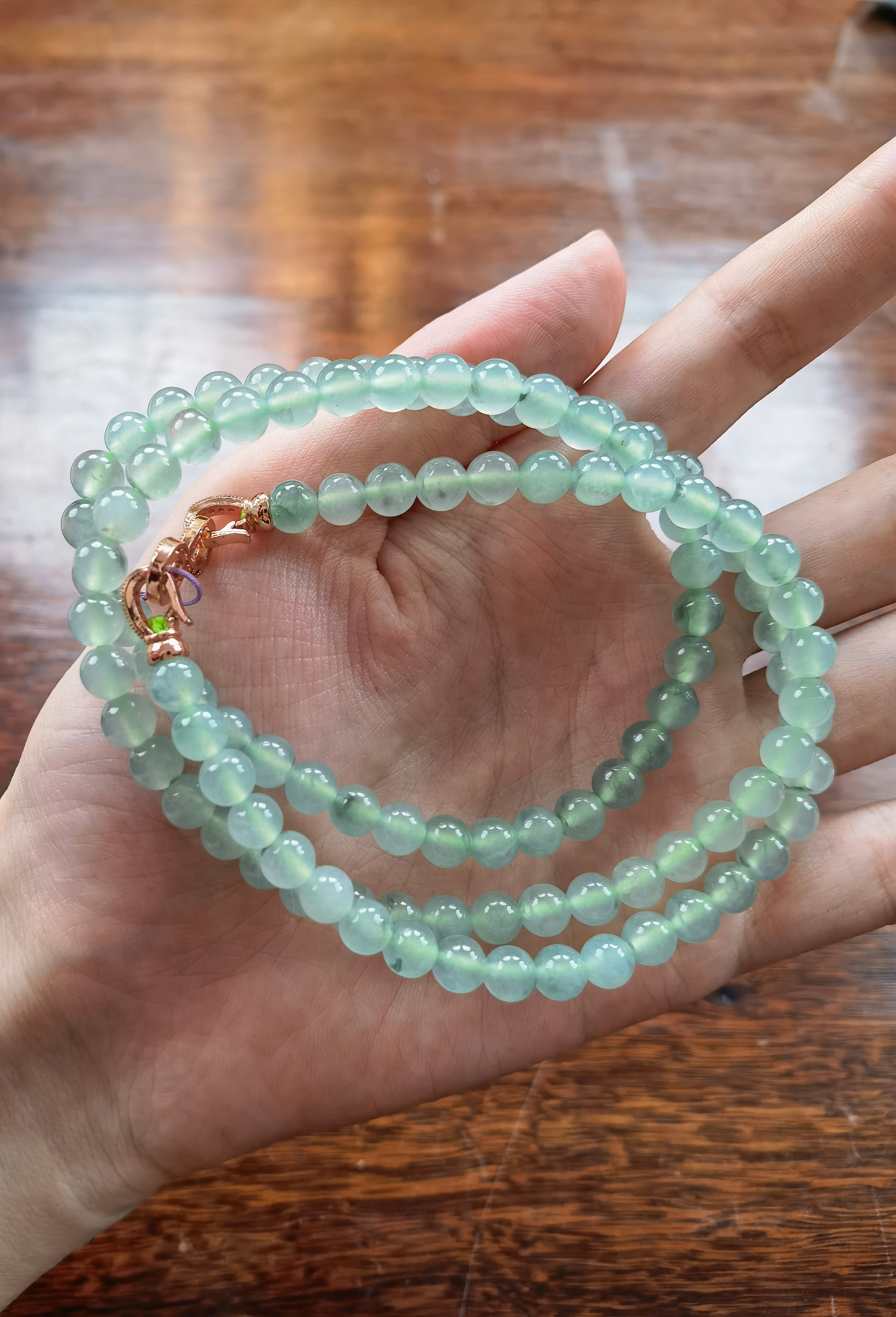 【宝妈珠宝精选】BM00111天然翡翠手串