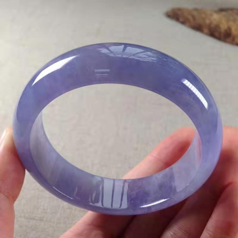 翡翠手镯定制链接/棉纹晶体裂天然特征/勿拍勿拍