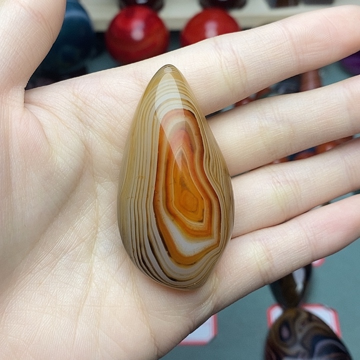 玛瑙/玉髓未镶嵌吊坠(不含链)