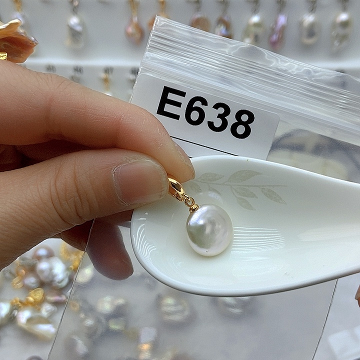 淡水珍珠颈饰银S925镶嵌