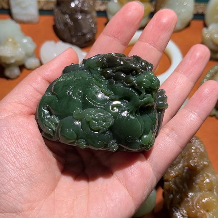 和田玉把件未镶嵌燊*
