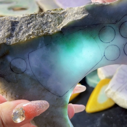 翡翠裸石翡翠原石