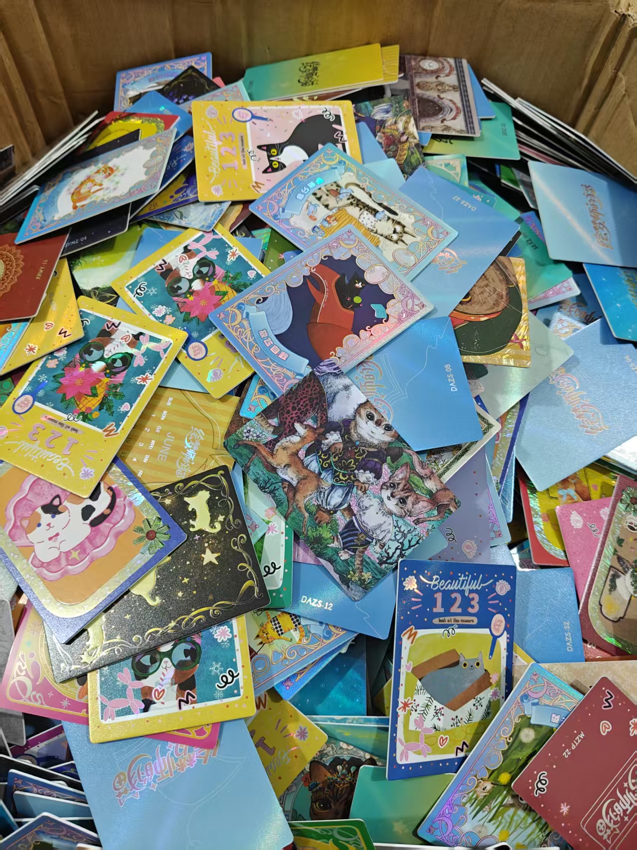 动漫普卡拍一发三