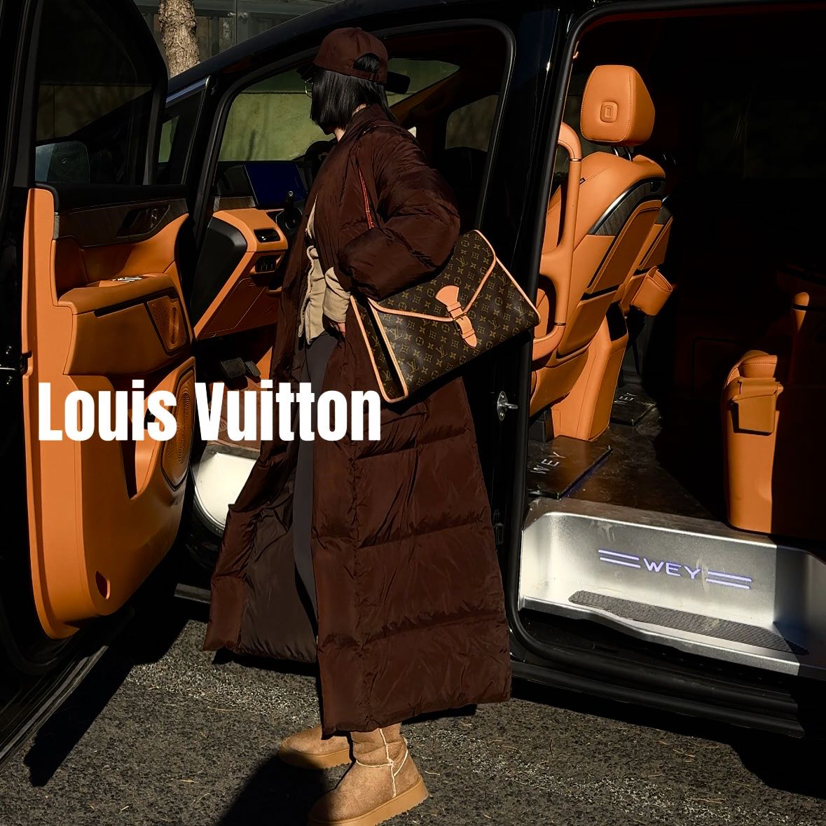 修复品8615485 /LouisVuitton/路易威登老花小号ivy 包