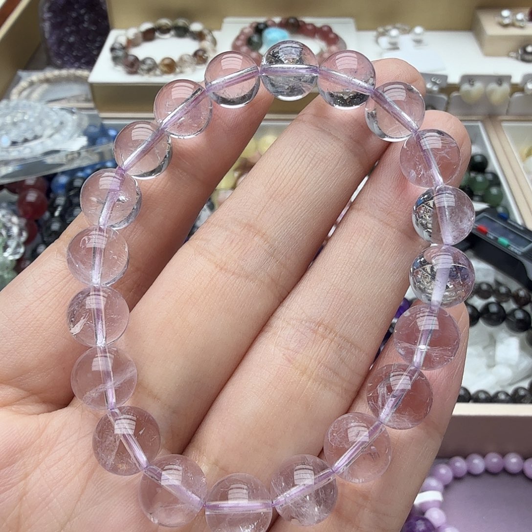 手链未镶嵌水晶紫阿塞9.6mm