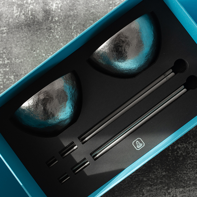 成事好物冯唐出品一钵钛碗含钛筷99+纯钛双层防烫半手工侘寂