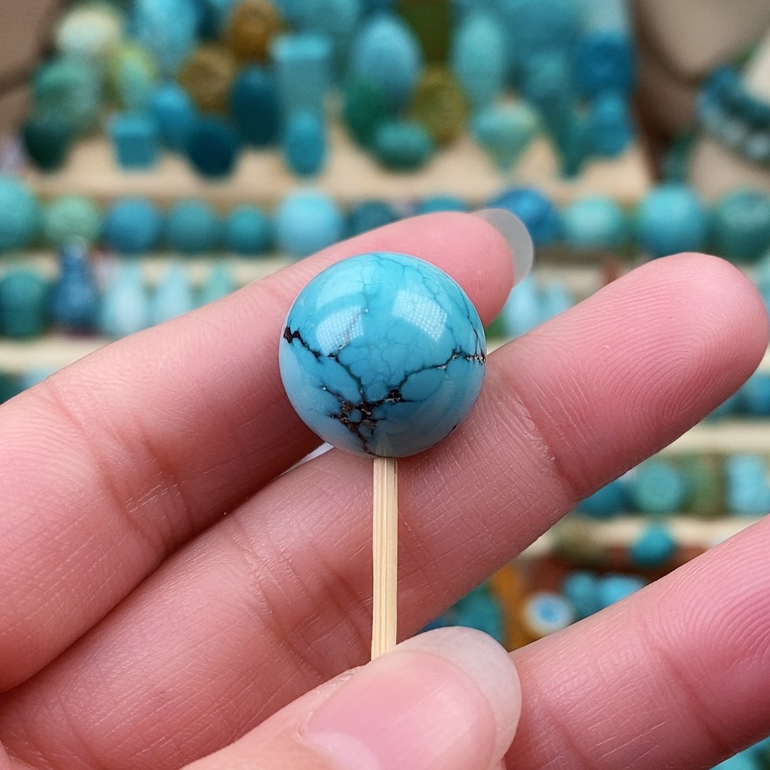 绿松石珠宝奇石未镶嵌