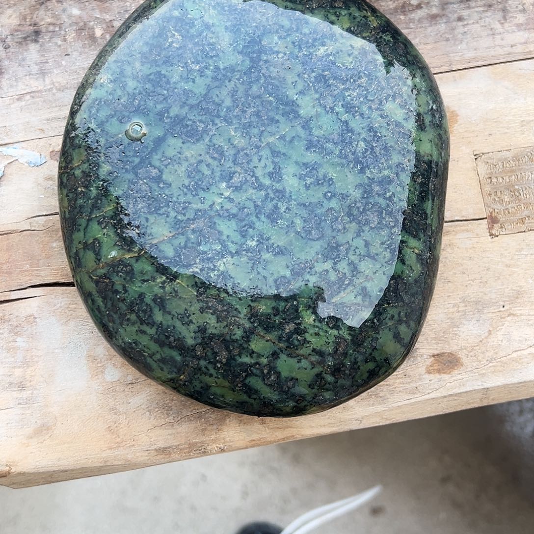 乐***谜茶空间天然原石梅花玉
