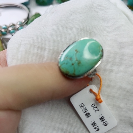 绿松石珠宝奇石未镶嵌