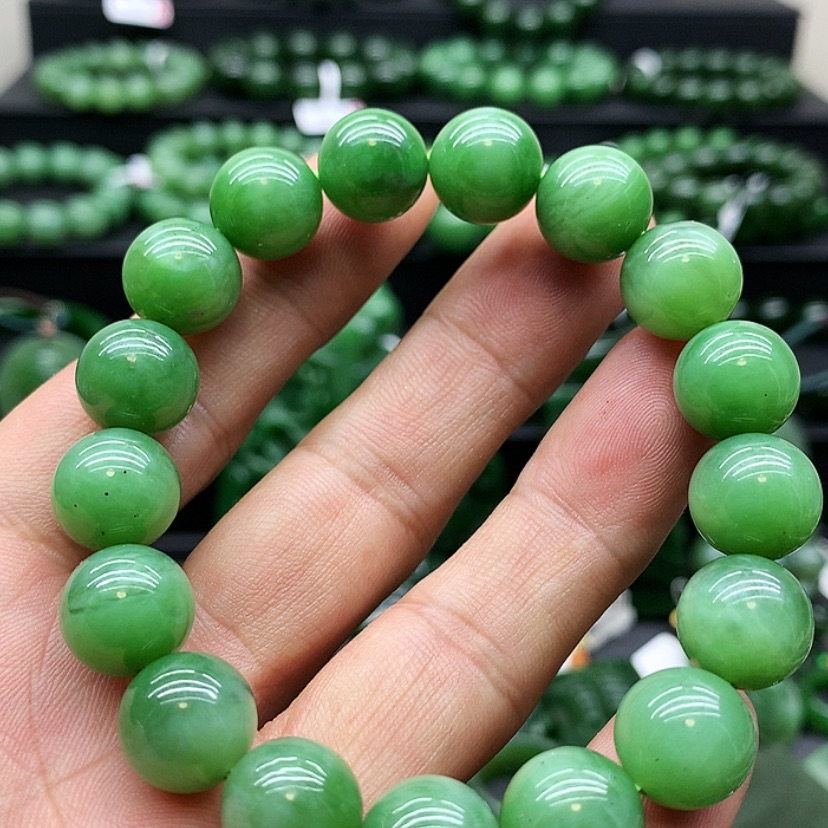 【闪购商品】和田玉（碧玉）手链未镶嵌
