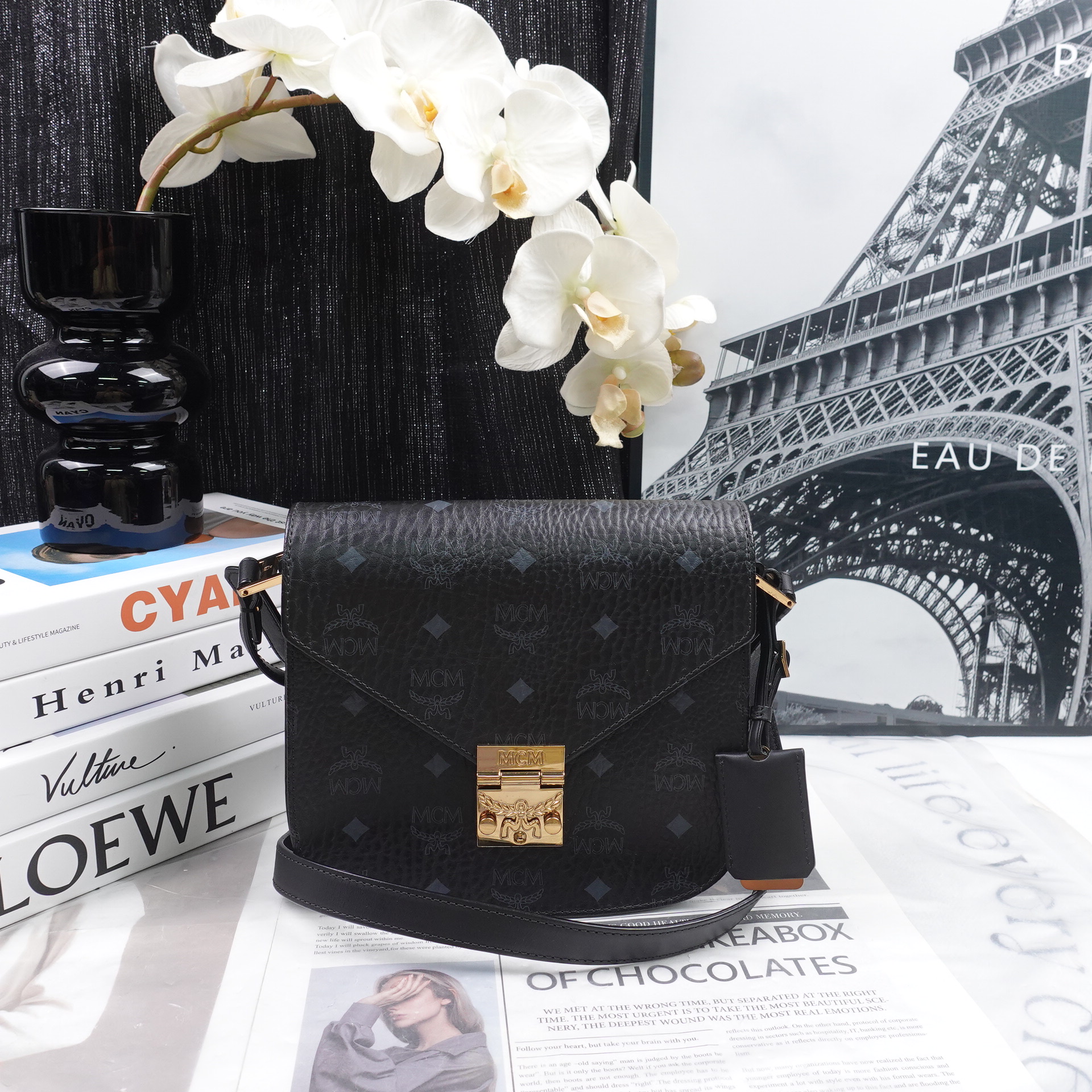 95新 MCM 单肩包/T10234661