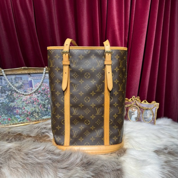 95新 LouisVuitton/路易威登 全原装中古大水桶LY0707