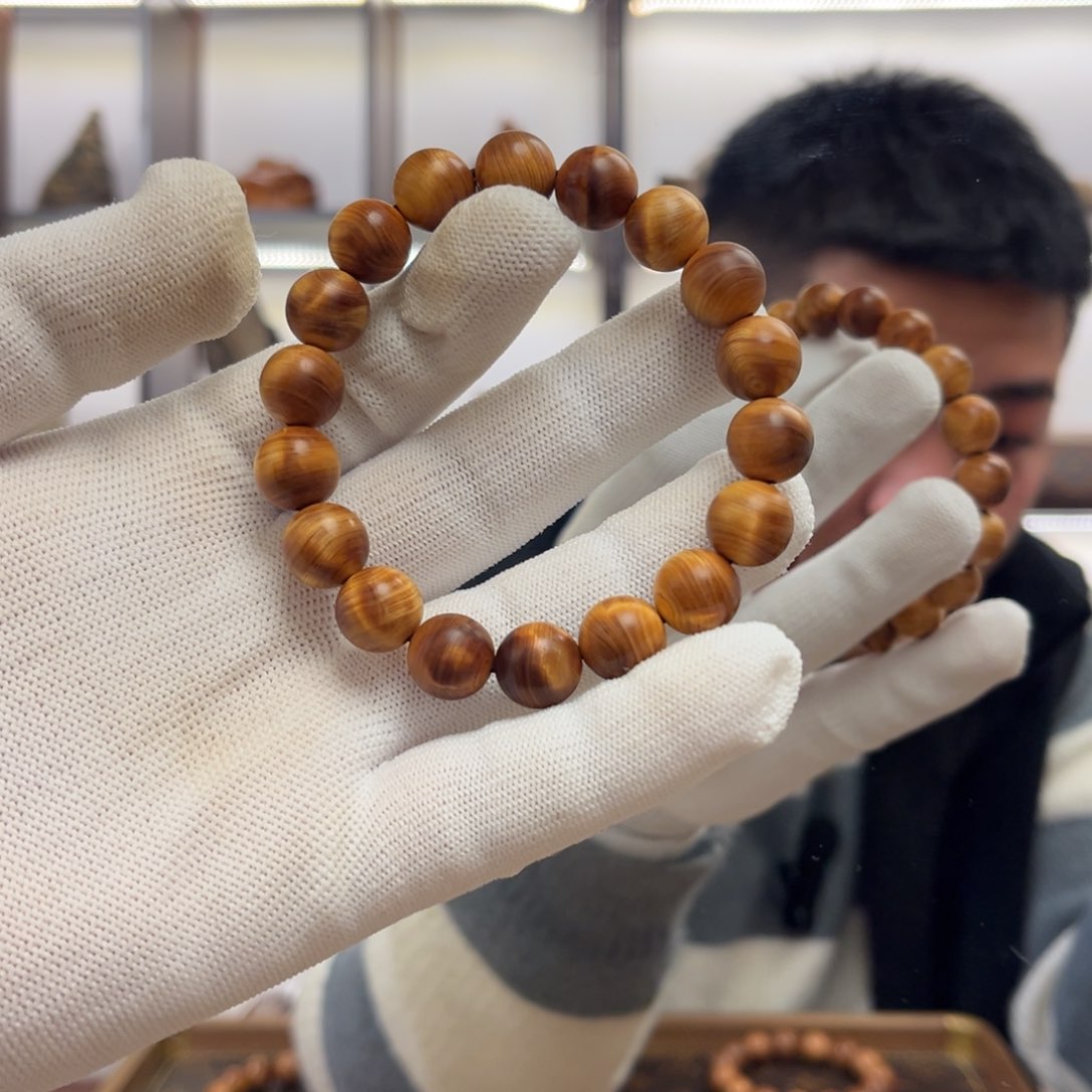 柏木（崖柏）手串/手链东12闪电药香味板根料