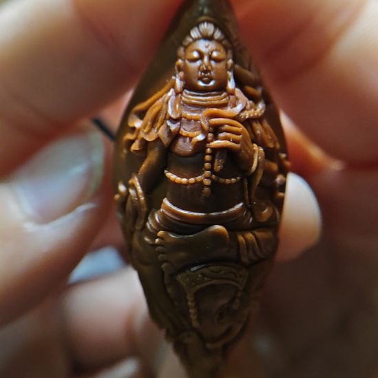 橄榄核手串/手链普贤菩萨