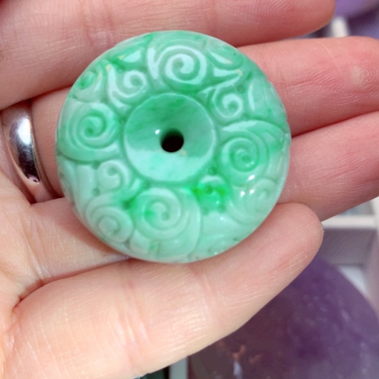 翡翠吊坠(不含链)未镶嵌