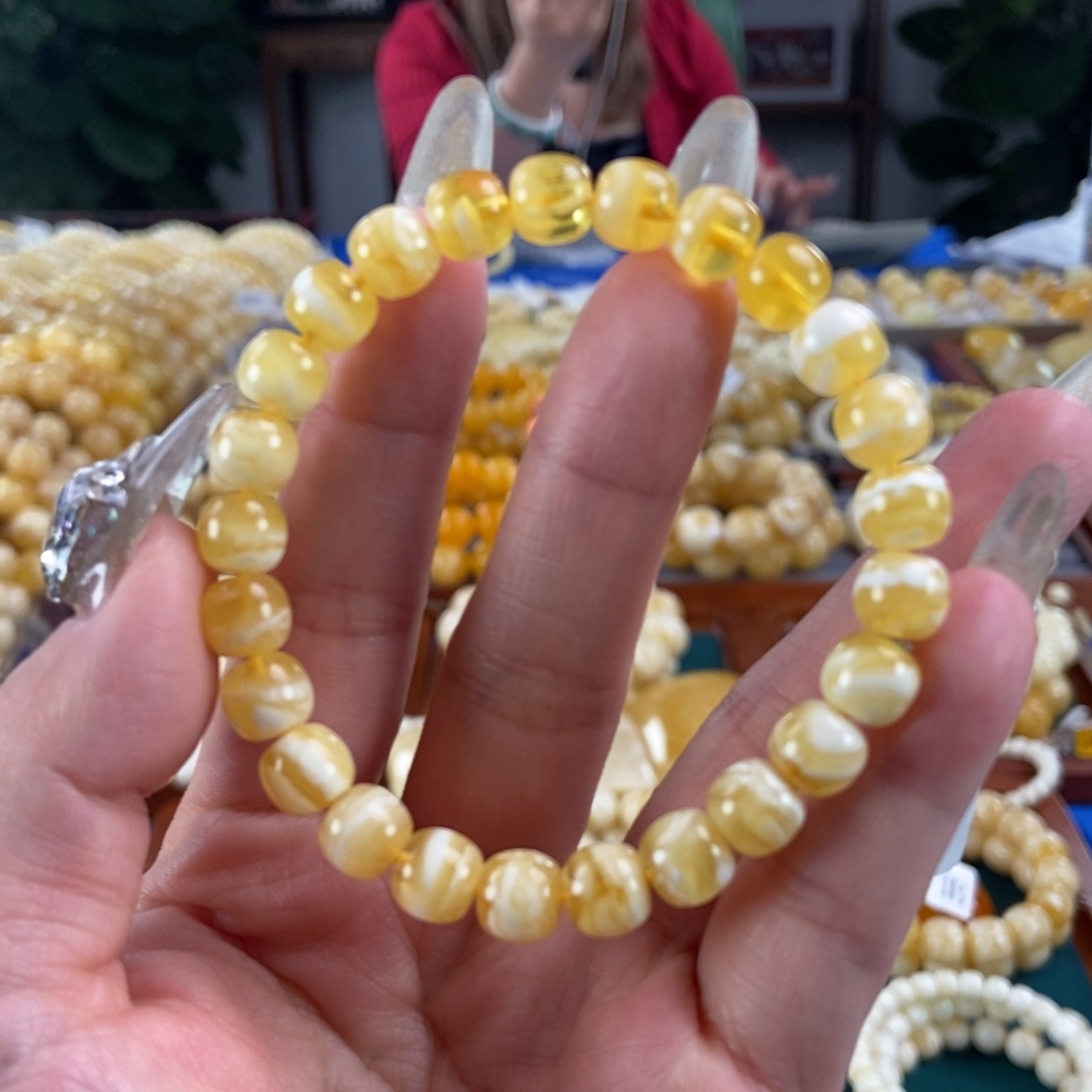 未镶嵌琥珀珠宝奇石8老型7.75