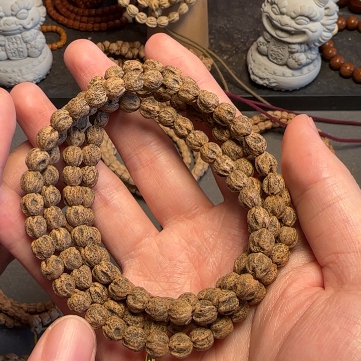 一***来柏香籽/百香籽手串原桩脏鬼