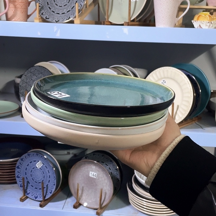 瓷4只高温釉下彩陶瓷