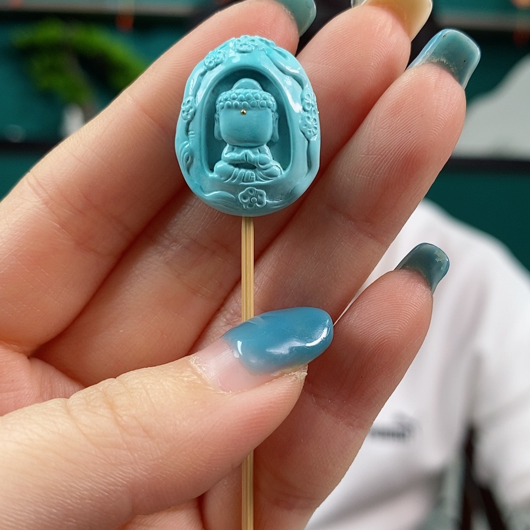 绿松石珠宝奇石未镶嵌