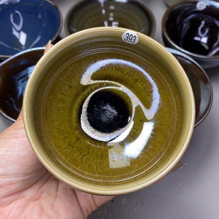 茶盏建窑建盏柴烧主人杯微瑕