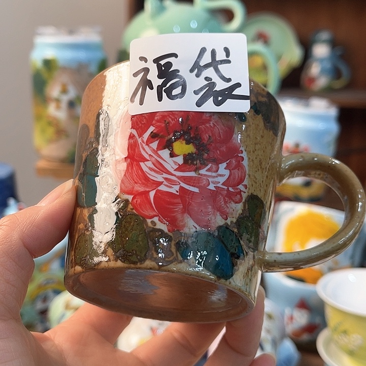 陶✨****✨景德镇釉下手绘陶瓷 