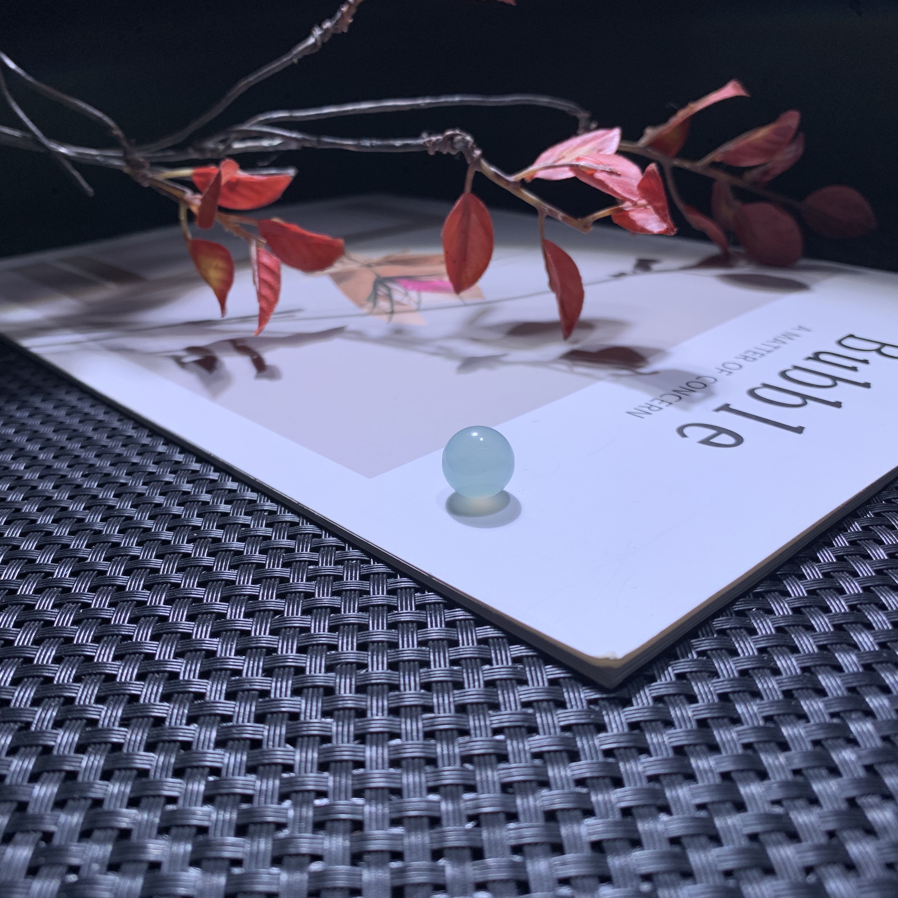 天然翡翠baby蓝卡12.67