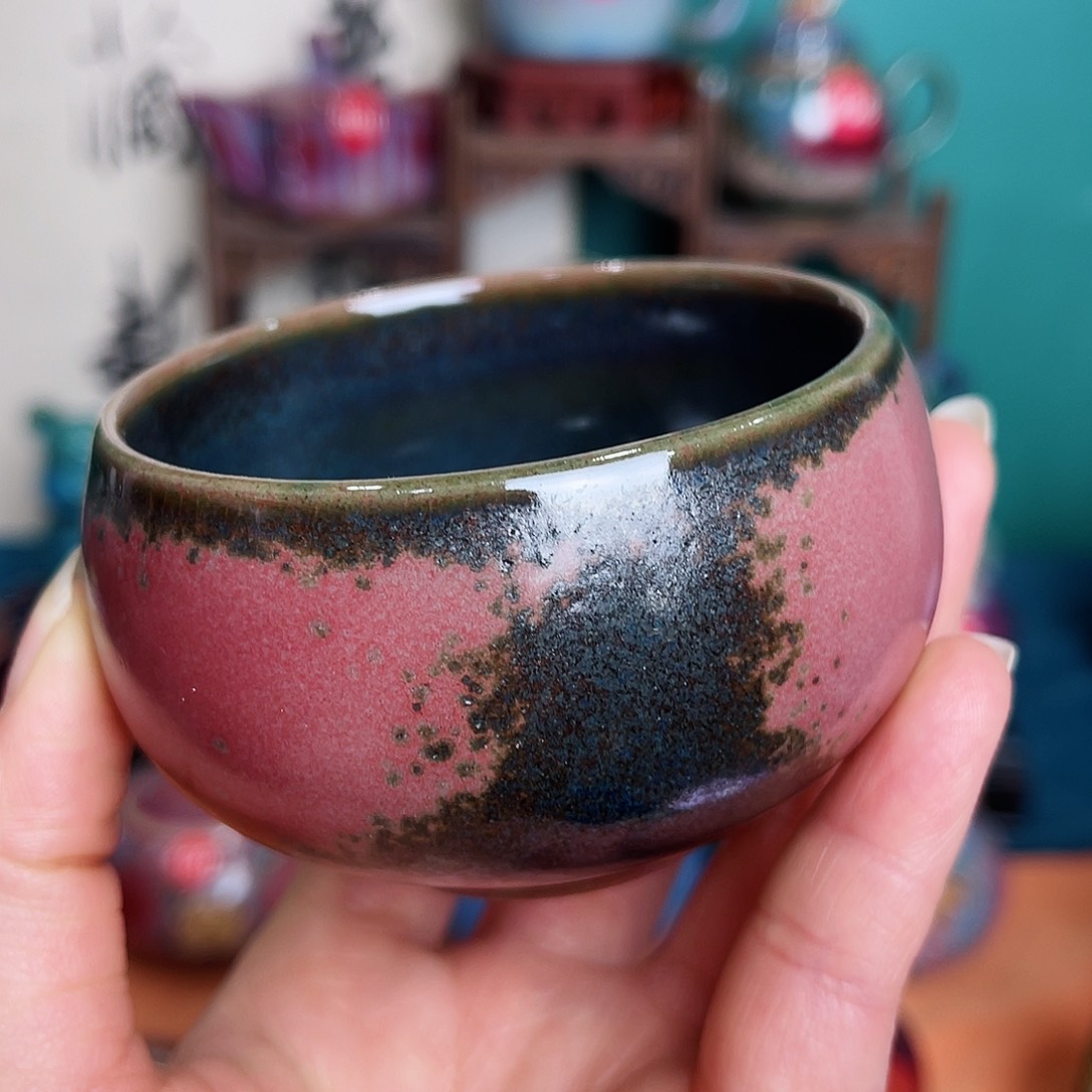 盘钧瓷艺术作品壶
