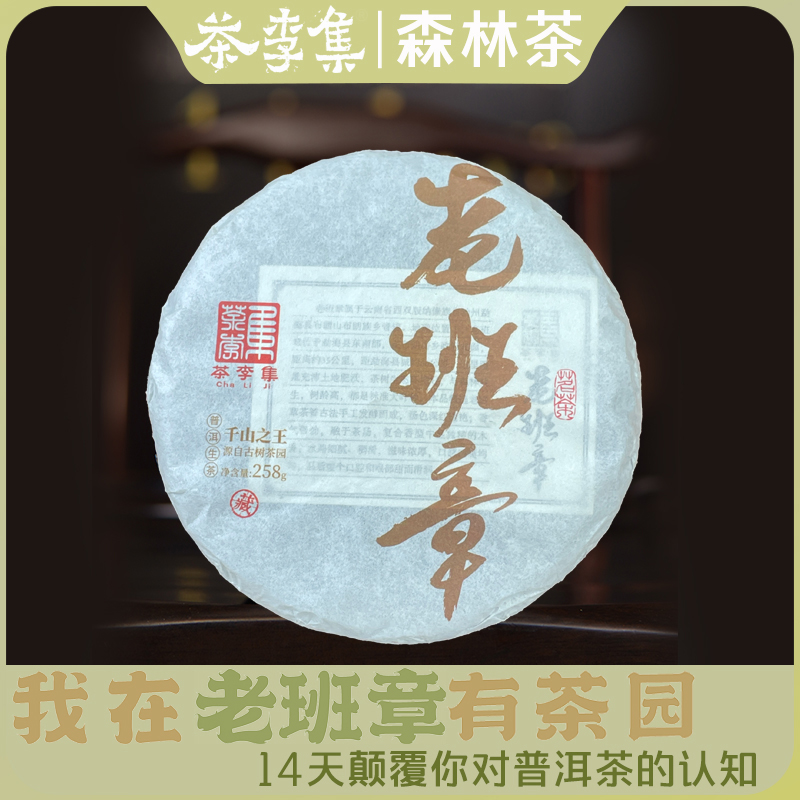 【茶李集】老班章 古树纯料生茶258g