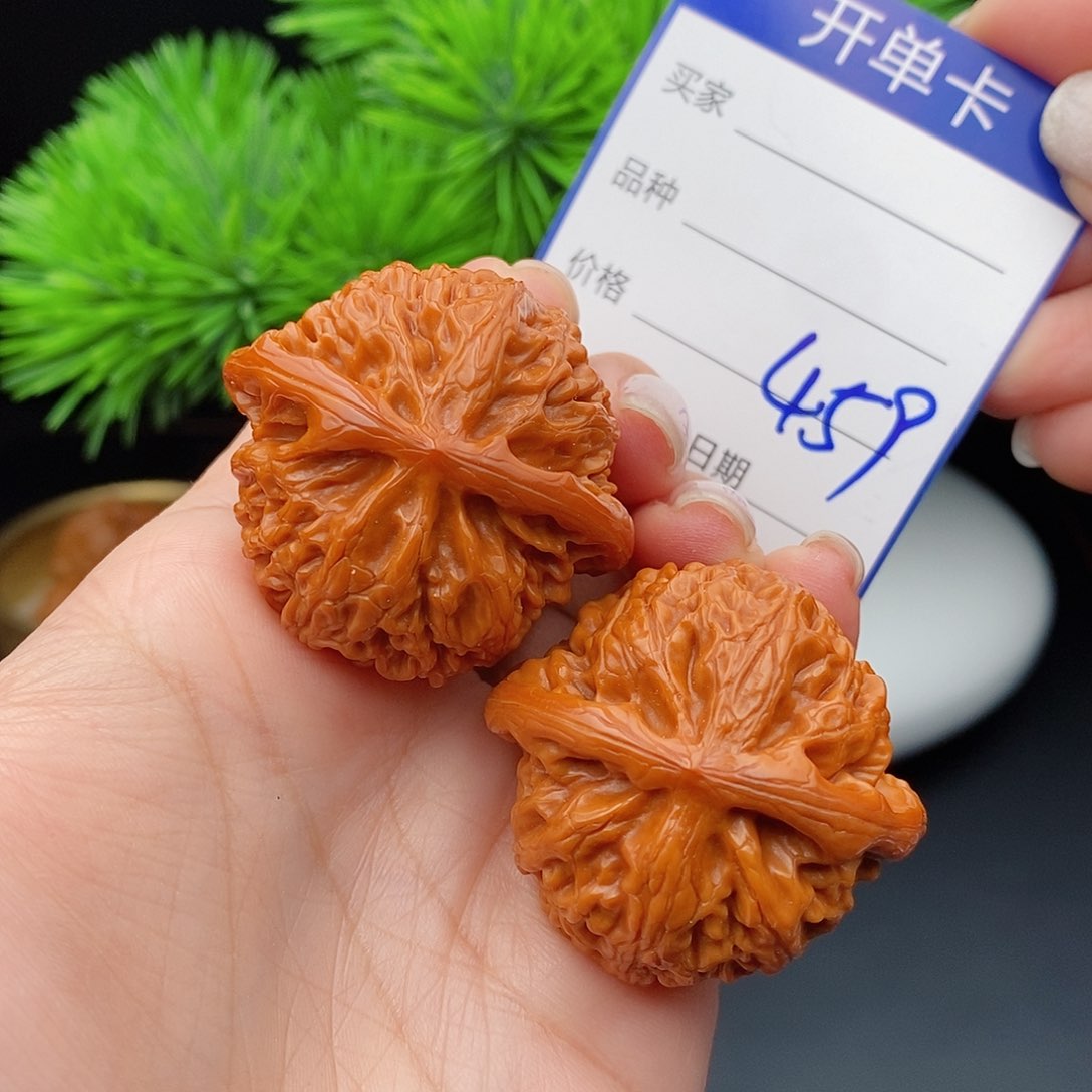 文玩核桃把件41宫灯459