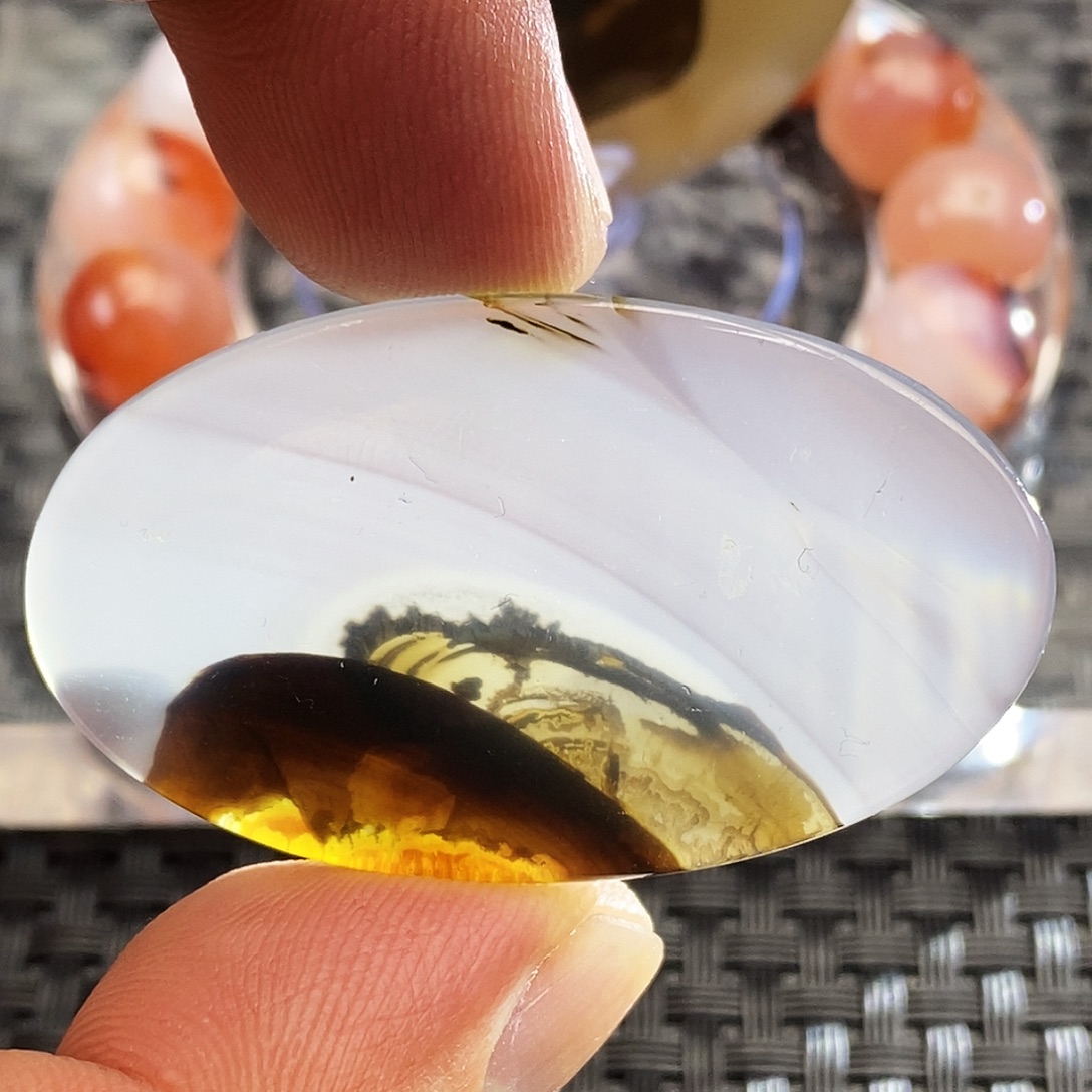 玛瑙/玉髓未镶嵌吊坠(不含链)30