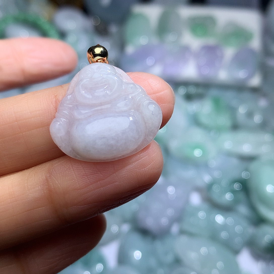 翡翠未镶嵌颈饰717