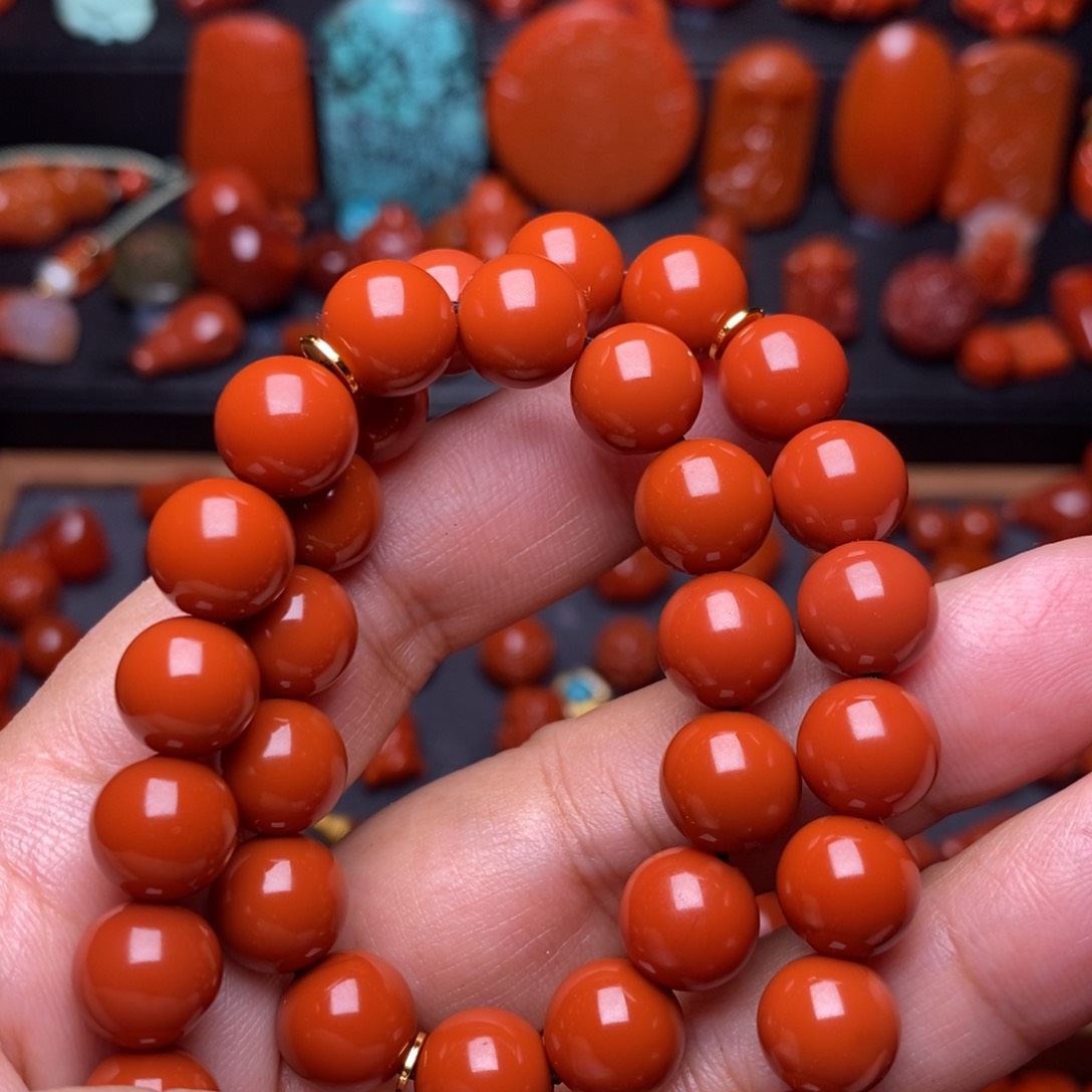 南红玛瑙配饰未镶嵌随*串