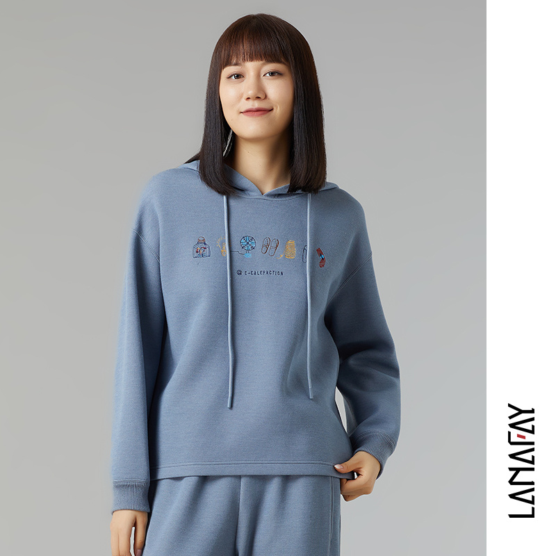 啦娜菲LANAFAY冬款休闲卫衣1D134