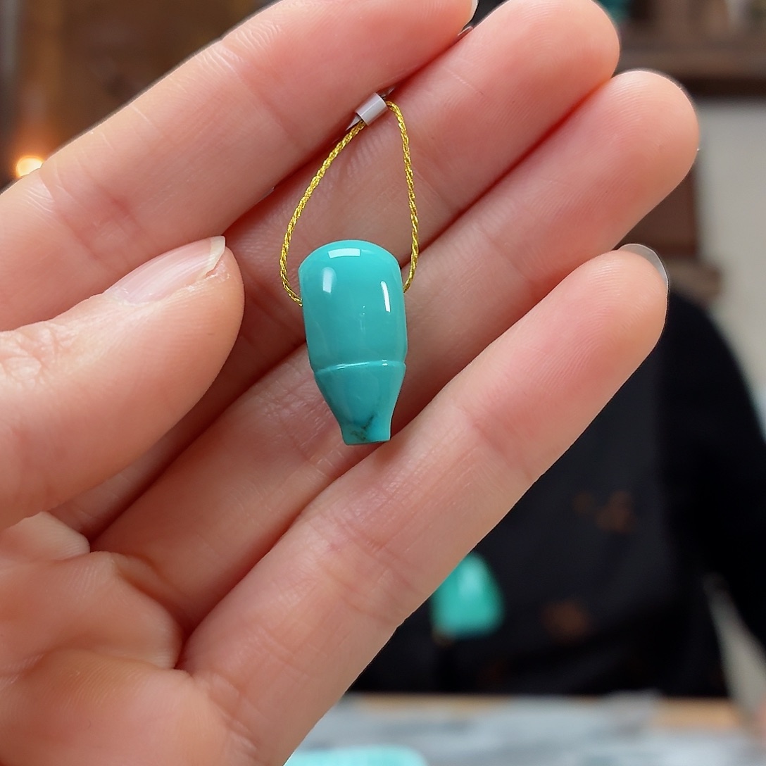 未镶嵌绿松石珠宝奇石