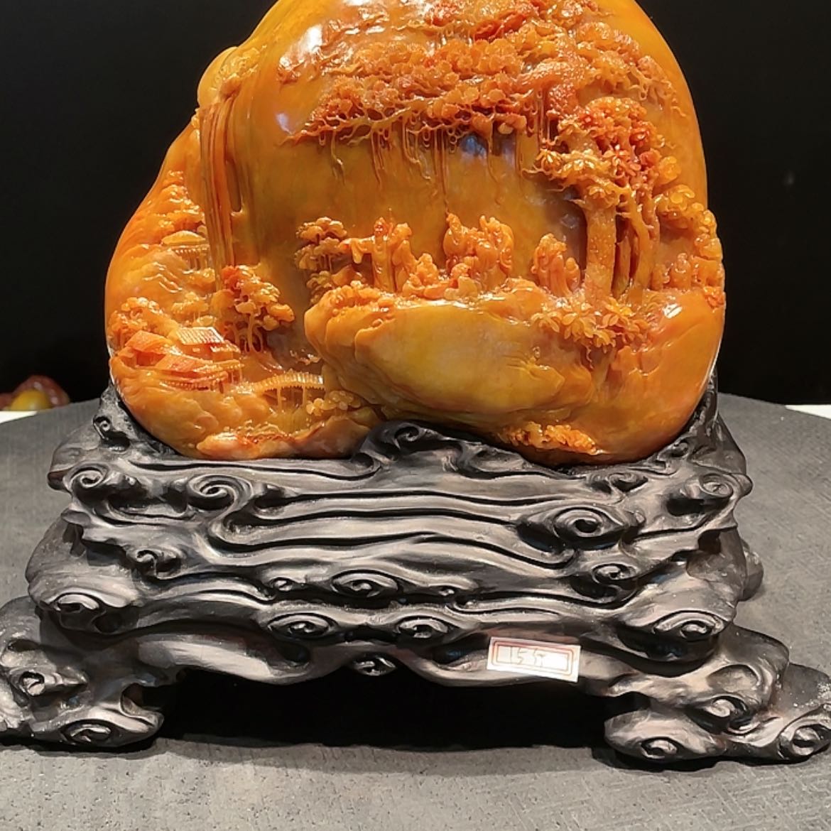 【闪购商品】寿山石美**食山水摆件工艺品