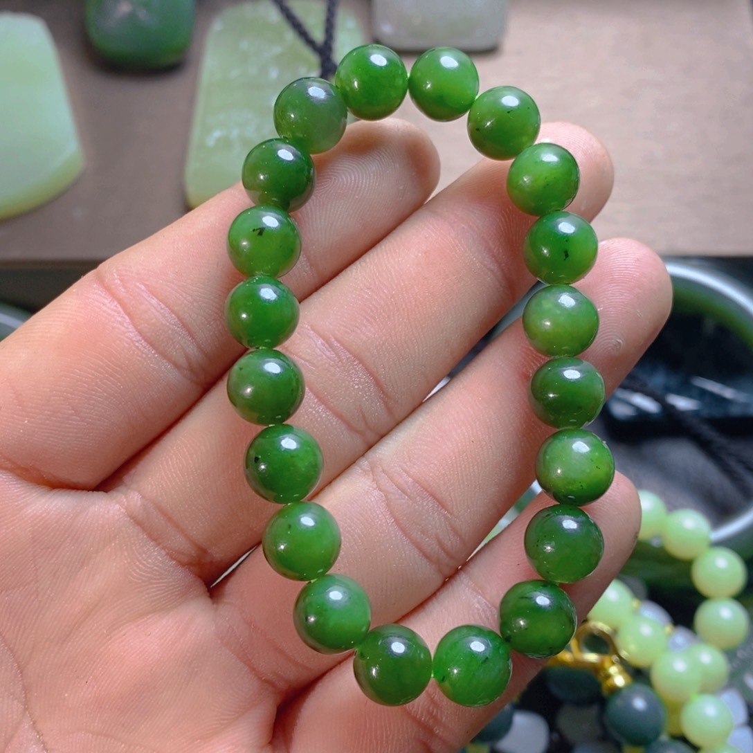 未镶嵌手链和田玉（糖玉）